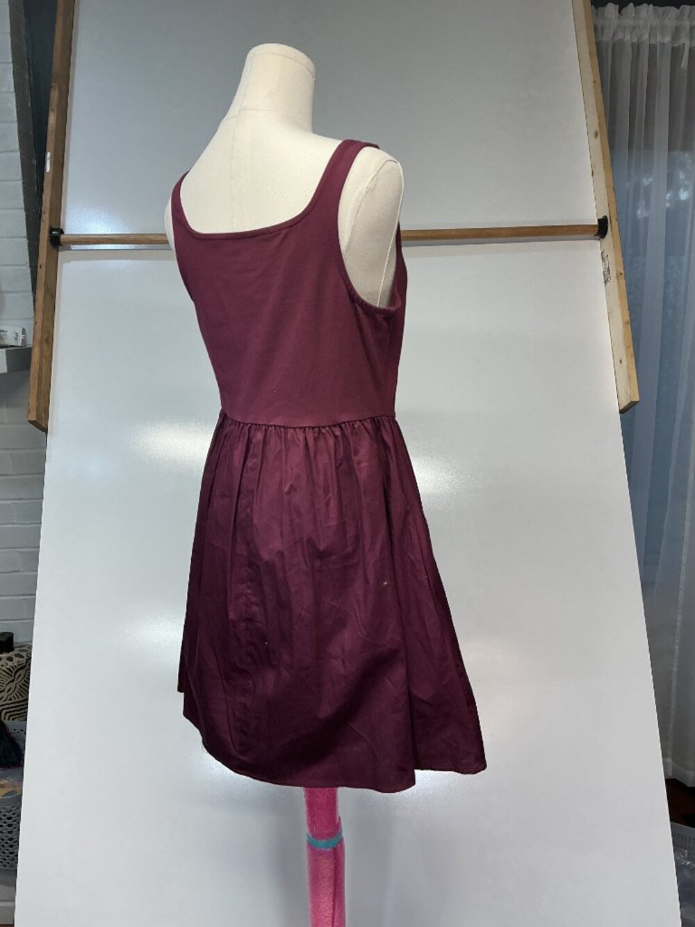 Weekend Academy Dark Cherry Corset Dress XL 14-16 NWT - Picture 11 of 15